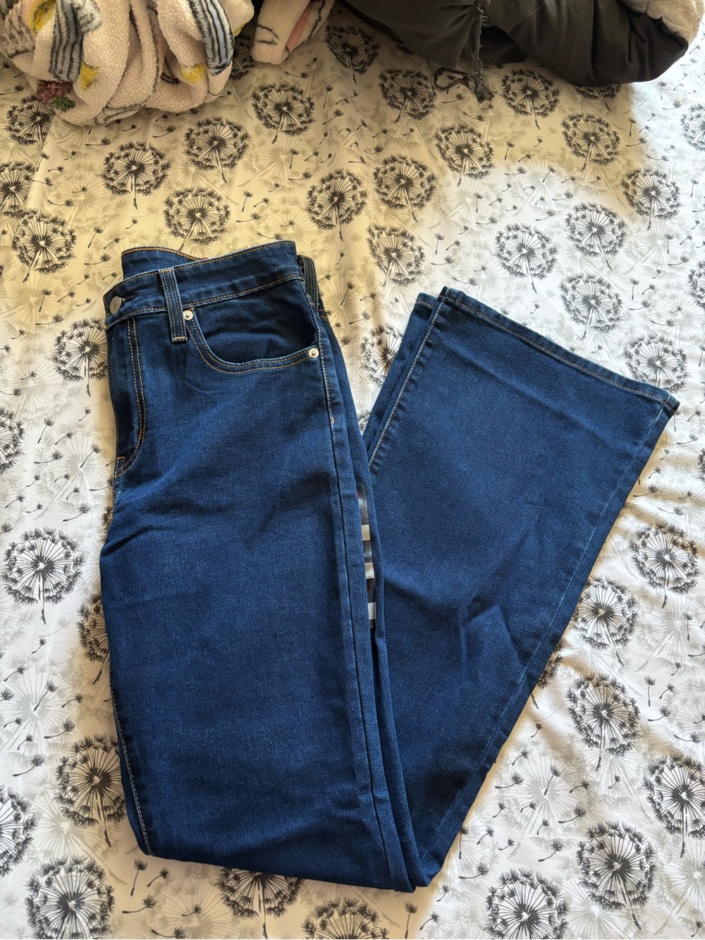 Levi classic High-Rise flare Women's Jeans - Dark Blue
